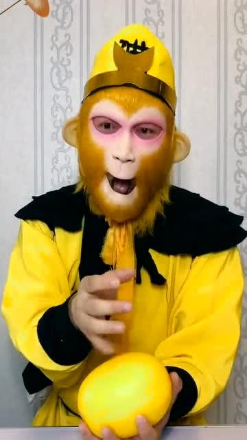 悟空吃瓜高清图